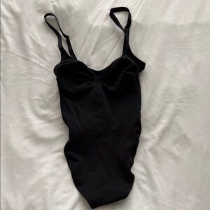 SKIMS Black Shapewear Bodysuit